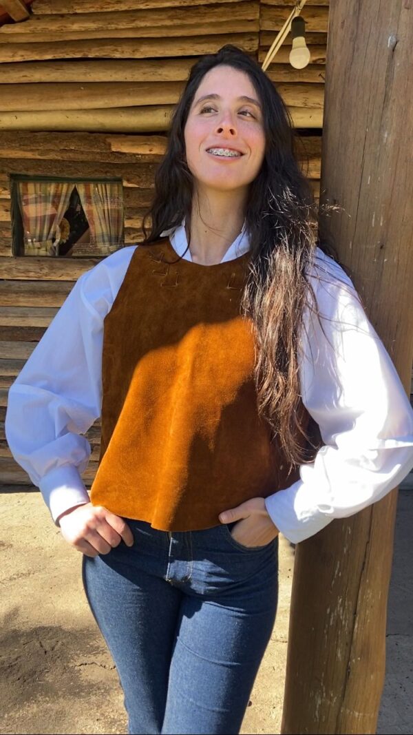 CHALECO DE CUERO