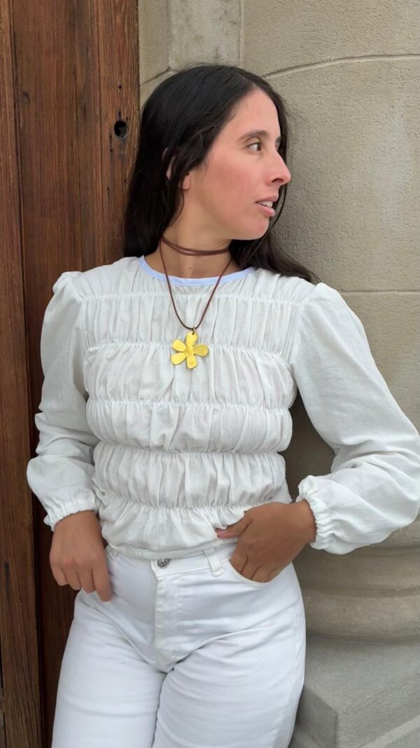 campesina blanca 2 BLUSA CAMPESTRE