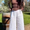 PANTALON DE LINO PANTALON SELENE
