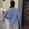 CAMISA ATENEA A RAYAS