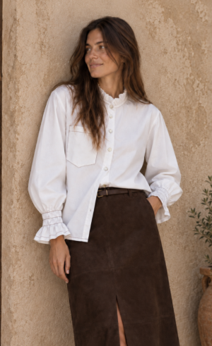 CAMISA ATENEA BLANCA