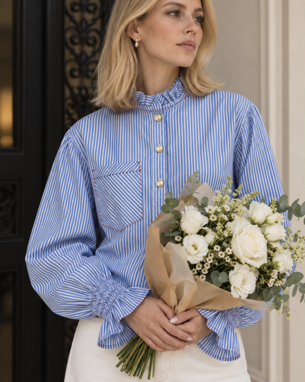 CAMISA ATENEA A RAYAS